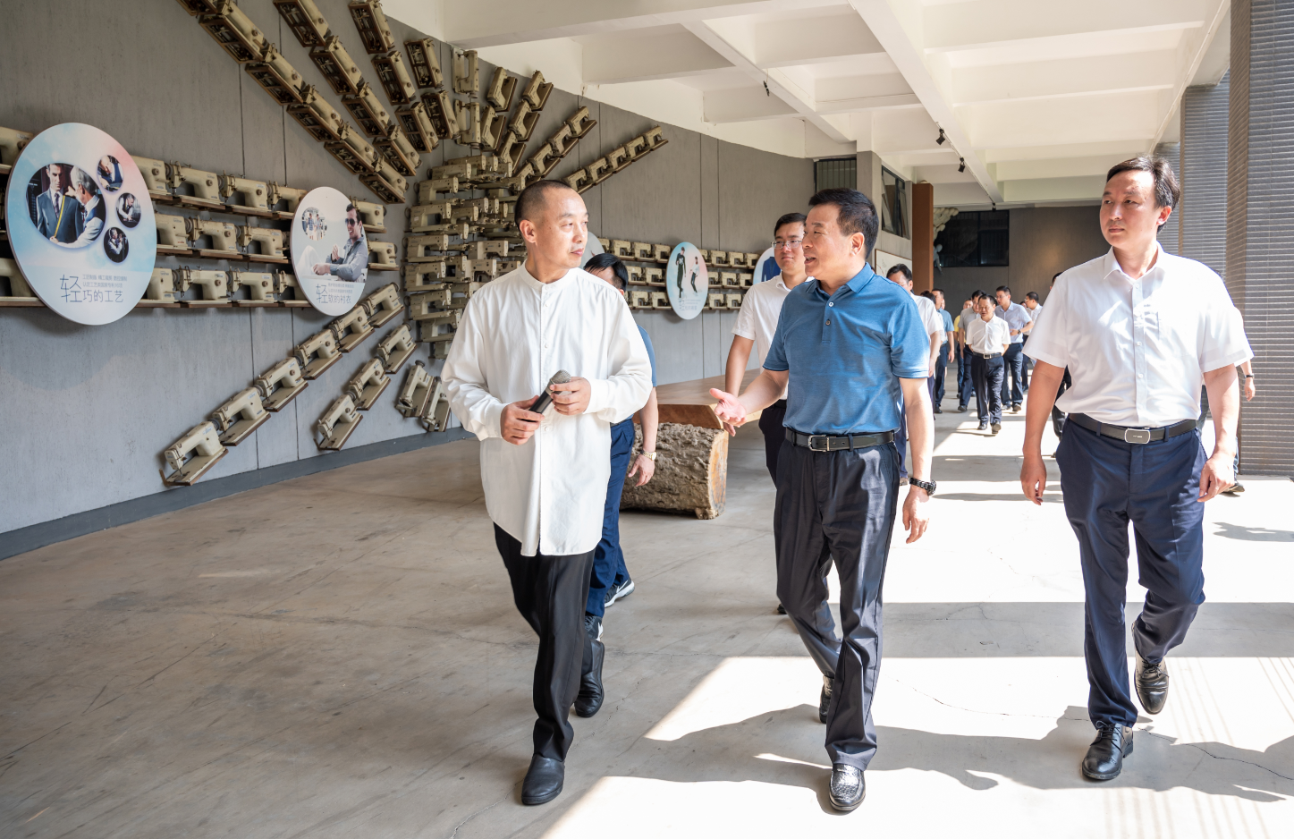 湖南省副省長陳飛一行蒞臨圣得西產(chǎn)業(yè)園，圣澳威斯備受關(guān)注！